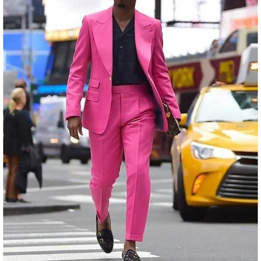 Hot Pink Suit