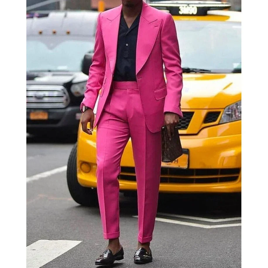 Hot Pink Suit